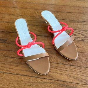 Gray Matters leather and rubber kitten heal size 37.5